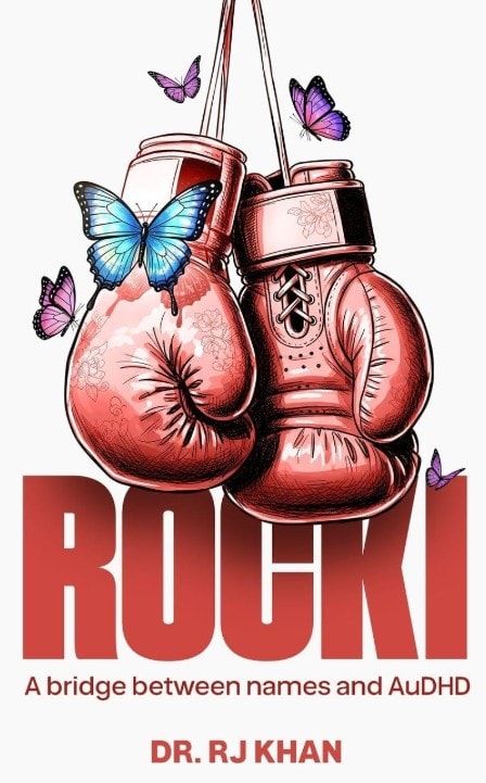 Book cover: Rocki: A Bridge Between Names and AuDHD